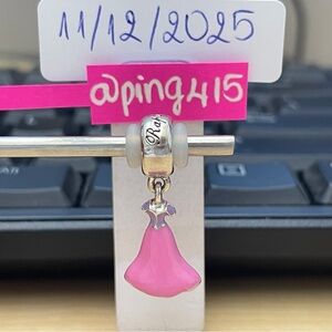 Pandora Disney Rapunzel dress dangle